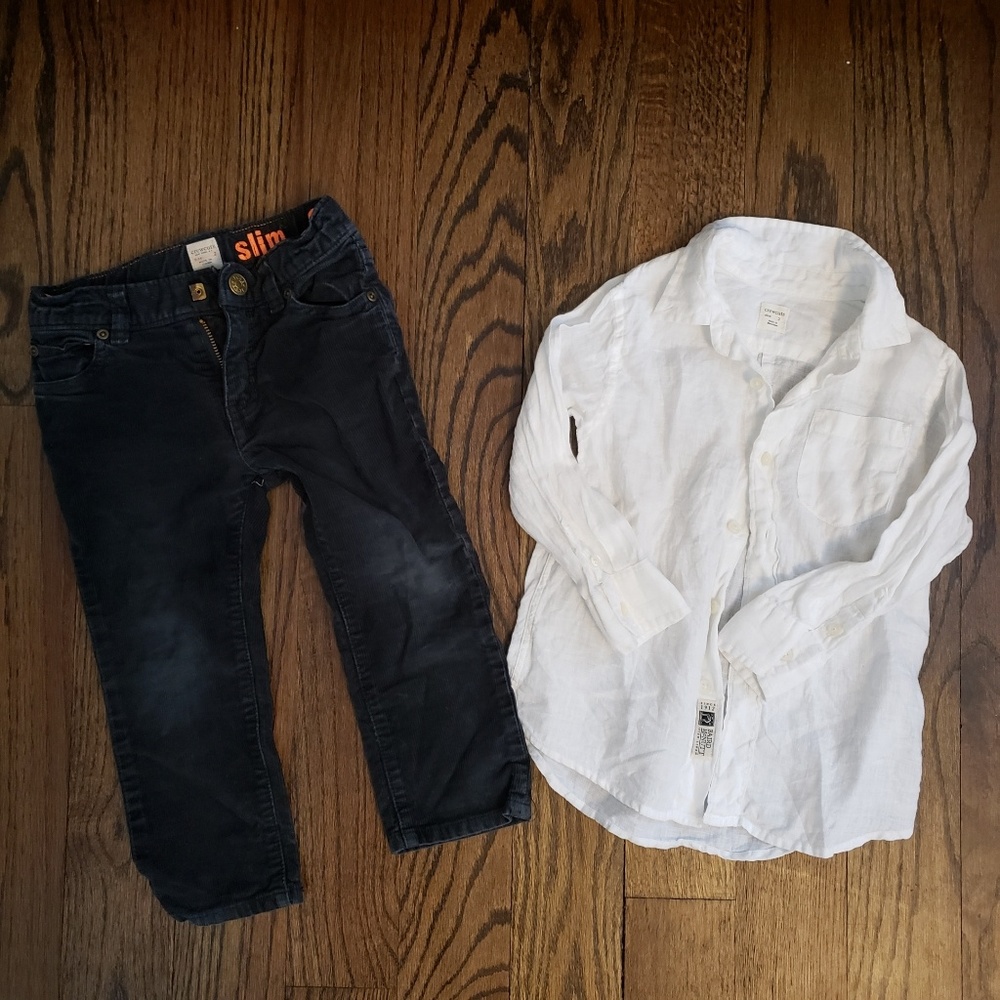 Toddler boys shirt and pants